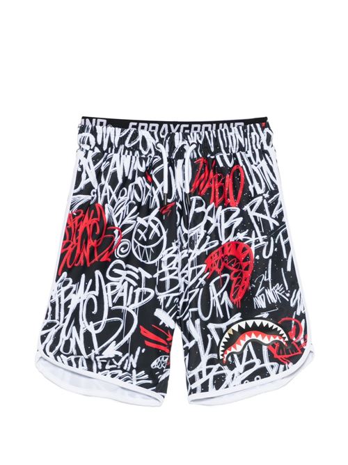 Boxer mare bambino Sprayground diablo doodle nero Sprayground kids | SPY1473X
